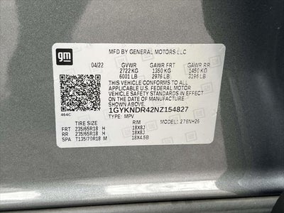 2022 Cadillac XT5 AWD Premium Luxury