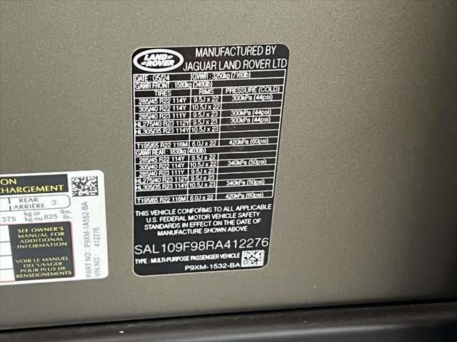 2024 Land Rover Range Rover Sport SV Edition One Carbon Bronze