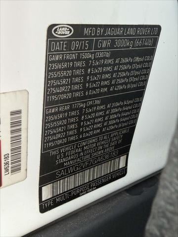 2016 Land Rover Range Rover Sport V6 SE