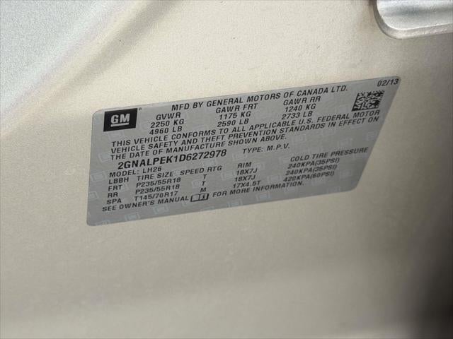 2013 Chevrolet Equinox LT