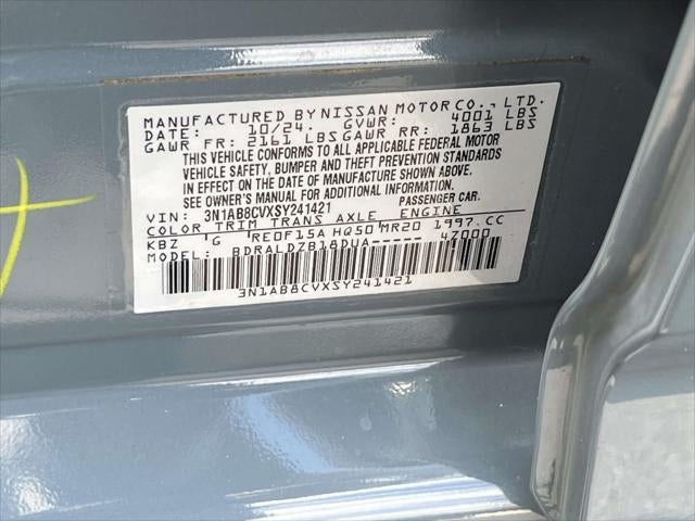 2025 Nissan Sentra SV