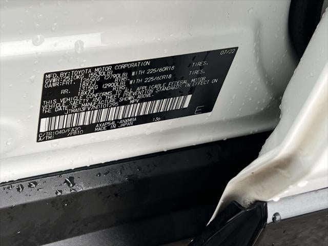 2022 Toyota RAV4 Prime SE