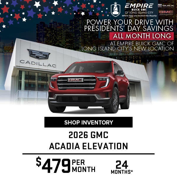 2026 GMC Acadia Elevation