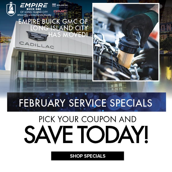 February Service Specials