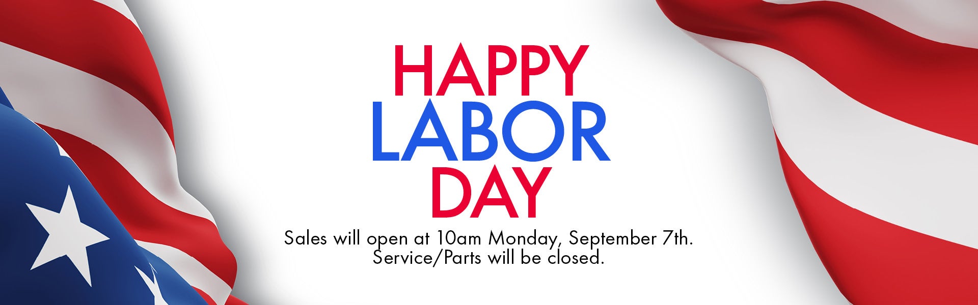 Labor Day Hours