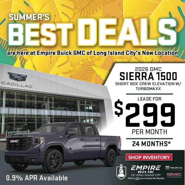 2026 GMC Sierra 1500 Short Box Crew Elevation w/Turbomaxx