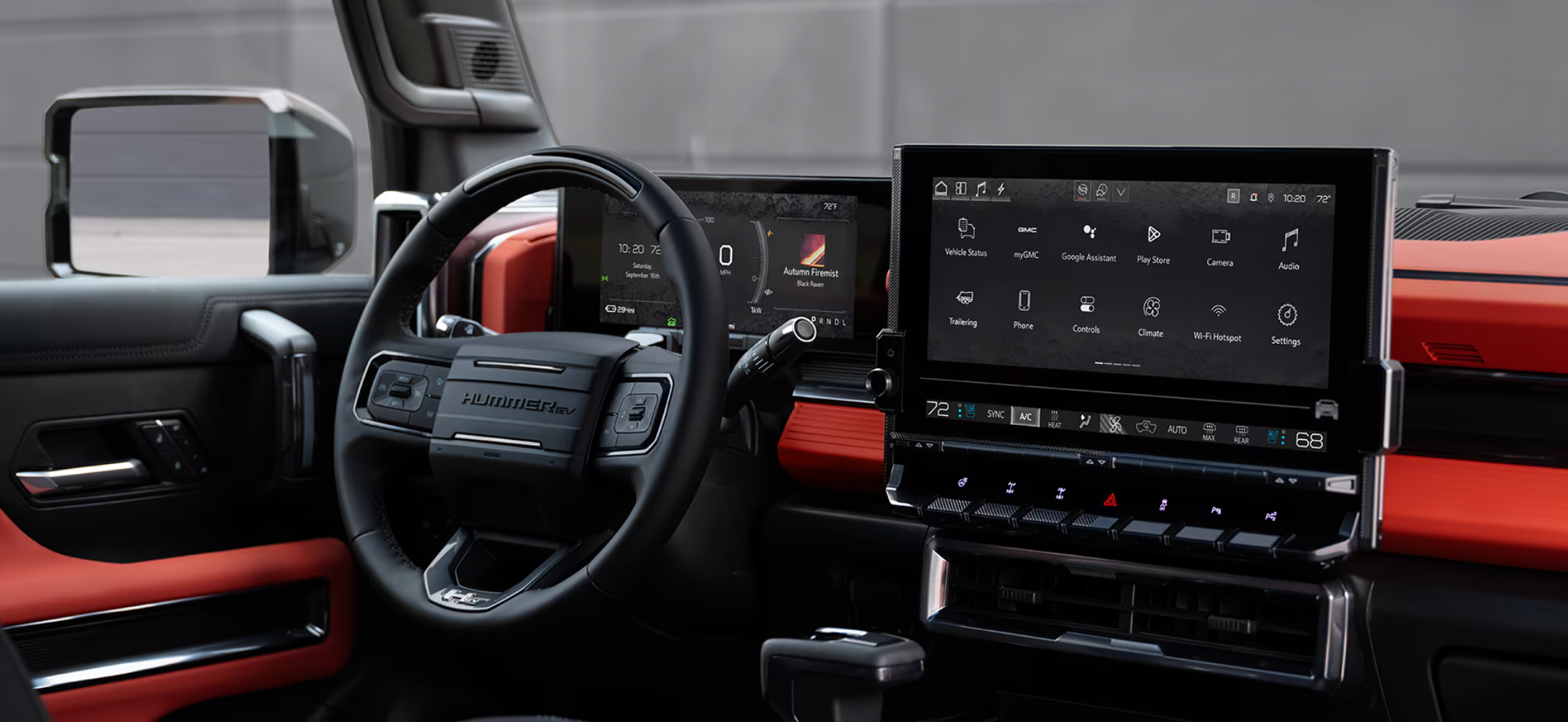 interior comfort and technology in teh new 2026 gmc hummer ev pickup